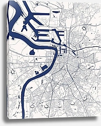 Постер Антверпен: Город на перепутье рек и историй