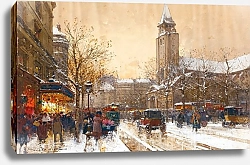 Постер Гальен-Лалу Эжен Бульвар Сен-Жермен, Париж