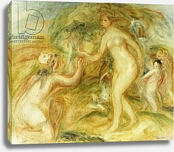 Постер Ренуар Пьер (Pierre-Auguste Renoir) Sketch of the Judgement of Paris; Esquisse de Jugement de Paris, 1913