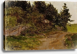 Постер Ярнефельт Ээро Тропинка в лесу
