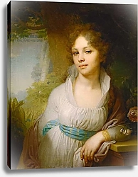 Постер Боровиковский Владимир Portrait of Maria Lopukhina, 1797