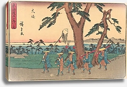 Постер Утагава Хирошиге (яп) Oiso