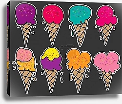 Постер Набор мороженого