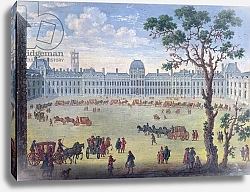 Постер Школа: Французская Imaginary View of the Tuileries