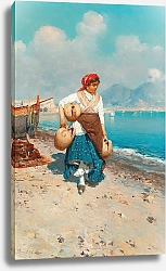 Постер Хэй Бернардо On The Beach At Naples