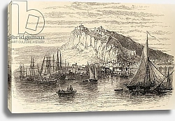 Постер Школа: Английская 19в. Alicante, Spain, from 'Spanish Pictures' by Reverend Samuel Manning, published in 1870