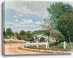 Постер Сислей Альфред (Alfred Sisley) La Route De Verrieres