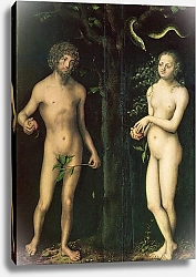 Постер Кранах Лукас Старший Adam and Eve 6