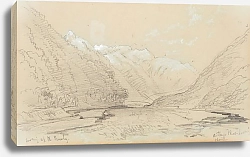 Постер Шевалье Николас Смотрю на перевал Били. Перевал Артурс смотрит на север