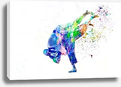 Постер Танец красок