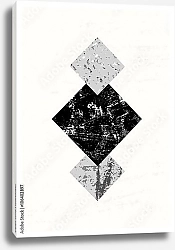 Постер Абстрактная геометрическая композиция 17