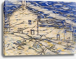 Постер Рольфс Кристиан Berghaus im Tessin