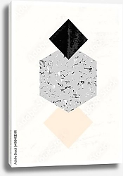 Постер Абстрактная геометрическая композиция 8