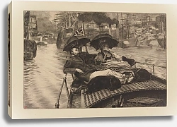 Постер Тиссо Джеймс La Tamise