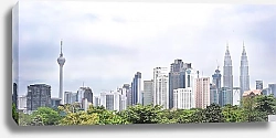 Постер Панорама Куала-Лумпур