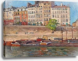 Постер Лебур Альбер La Seine à Paris