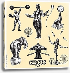 Постер Цирк и развлечения