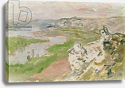 Постер Моне Клод (Claude Monet) Le Cirque des Céteaux, the Seine viewed from the heights of Chantemerle, 1881