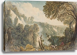 Постер Дюкро Абрахам-Луи The Waterfalls at Tivoli