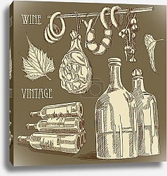 Постер Винная коллекция №8