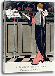 Постер Барбье Джордж Summer Evening Wear from Art Gout Beaute, 1922