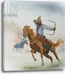 Постер Школа: Английская 20в. Horsemen from the Steppes