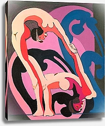 Постер Кирхнер Людвиг Эрнст Akrobatenpaar