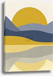 Постер Золотой закат