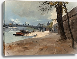 Постер Боггс Фрэнк Набережная возле моста Святых Отцов