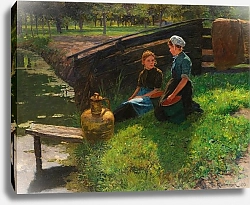 Постер Каллморген Фридрих Летний полдень