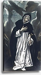 Постер Эль Греко St.Dominic of Guzman