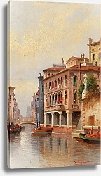 Постер Кауфман Карл Venice, Canal Scene