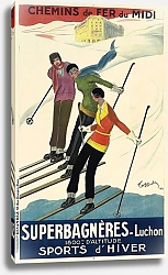 Постер Капиелло Леонетто Супербаньер-Люшон