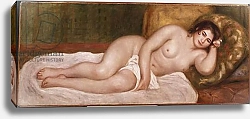 Постер Ренуар Пьер (Pierre-Auguste Renoir) Reclining Bather, 1902