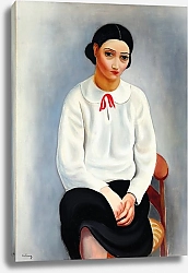 Постер Кислинг Моисей Женщина с белым лифом