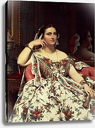 Постер Ингрес Джин Madame Moitessier, 1856