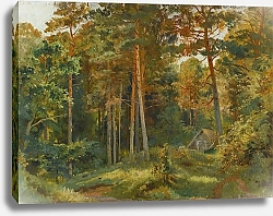 Постер Шишкин Иван Мельница В Лесу