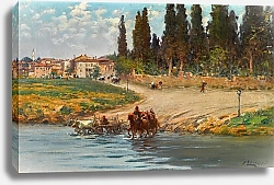 Постер Зонаро Фаусто At The Water’s Edge