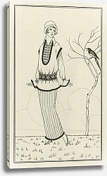 Постер Неизвестен Journal des Dames et des Modes, Costumes Parisiens, 1914, No. 145