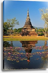 Постер Тайланд. Город Сукхотаи