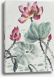 Постер the lotus symbol of eternity