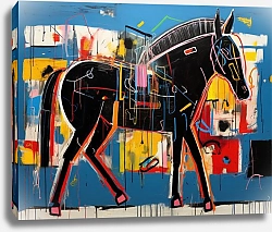 Постер Bizarre animals. Horse