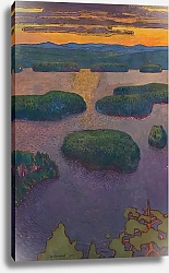 Постер Ярнефельт Ээро Закат над озером