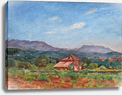 Постер Панкевич Юзеф Pink house near La Ciotat