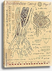 Постер Дневник Франкенштейна: анатомия механической человеческой руки