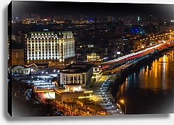Постер Украина, Киев. Ночной город