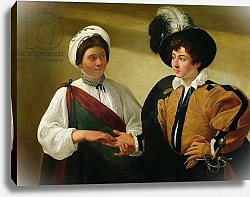 Постер Караваджо (Caravaggio) The Fortune Teller, c.1596-97