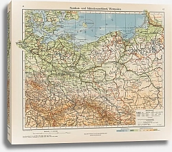 Постер Фридрих Эрнст Nordost- und Mitteldeutschland, Westpolen