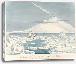 Постер Смит Чарльз Гамильтон Victoria Land South Polar Regions Mount Erebus