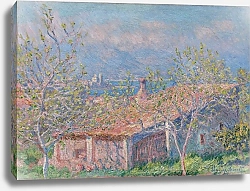 Постер Моне Клод (Claude Monet) Домик садовника на Антибе